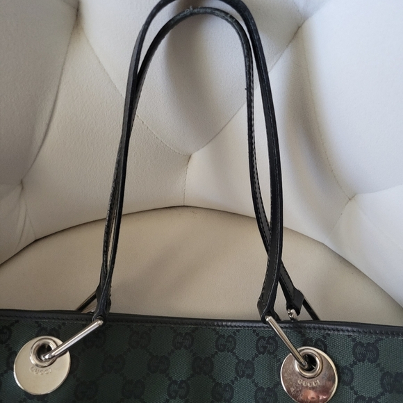 Gucci Vintage Shopping Tote Bag Monogram Flawed - Picture 12 of 16
